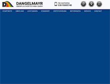 Tablet Screenshot of dangelmayr.de